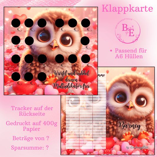 Barney Klappkarte