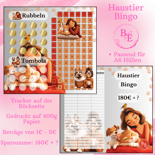 Haustier Bingo