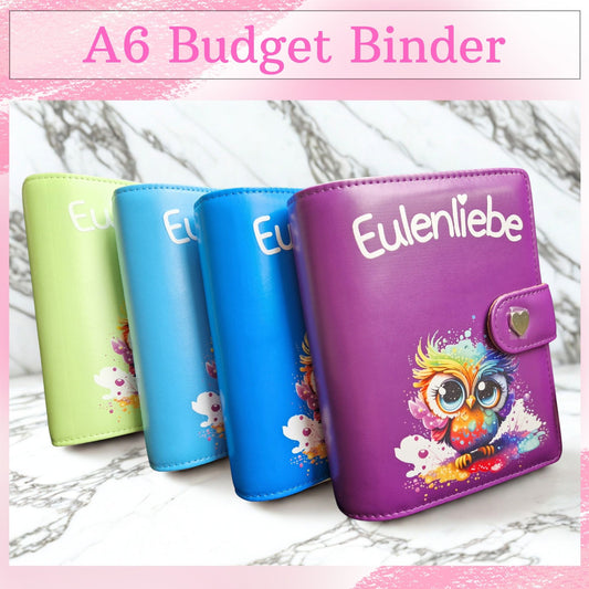 A6 Budget Binder mit und ohne Druck