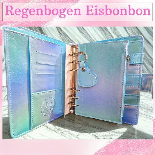 A6 Regenbogen Binder