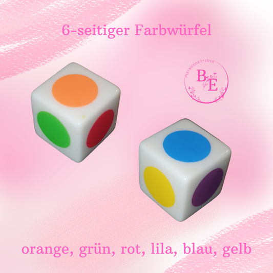 6er Farbwürfel