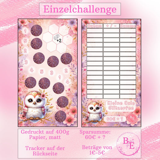 Kleine Eule Glitzerfee